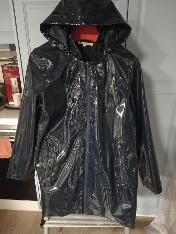 Veste D'équitation Kerrits Femme – Coupe-vent Softshell Bleu/noir – Taille S – Occasion TB État