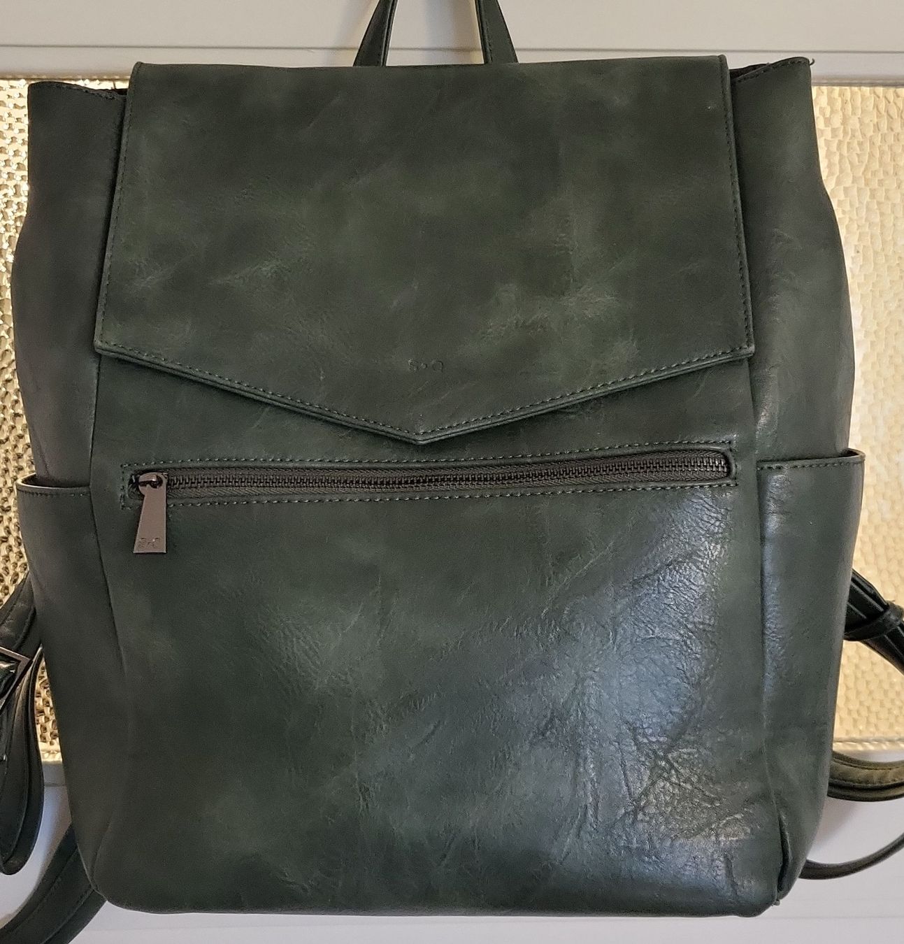 Zaini: Stabiler Rucksack in Olivgrün  – Usato da Olten venduto da Greenbaglady