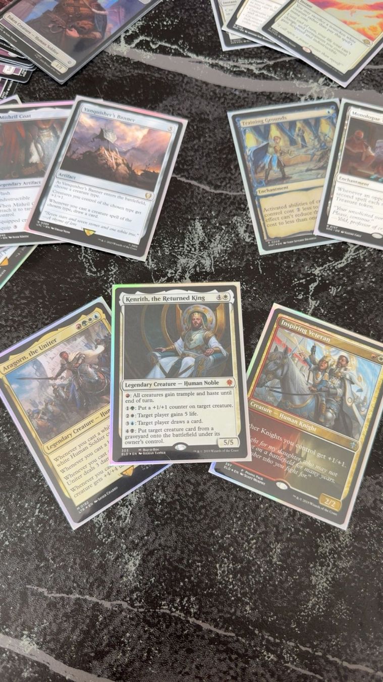 Magic The Gathering Carte collezionabili: MTG - "Knights of Kenrith" - Commander Deck – Usato da Frauenfeld venduto da tobiaskoestli1 5