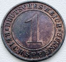 1 Reichspfennig 1931 A – Sammlerstück mit schöner Patina
