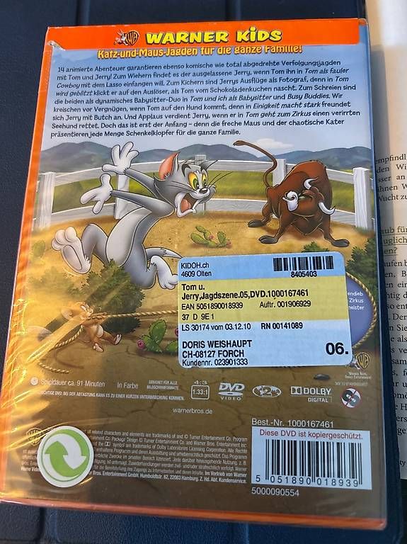 Tutti i DVDs: Tom und Jerry  – Usato da Forch venduto da Looren955 1