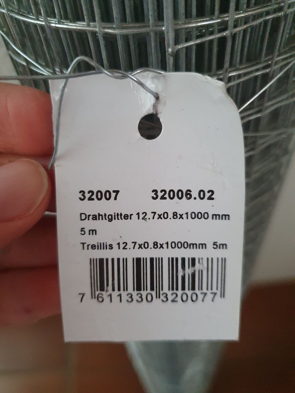 Griglie e Inferriate: 2x Drahtgitter neu – Usato da Ossingen venduto da elahaela 1