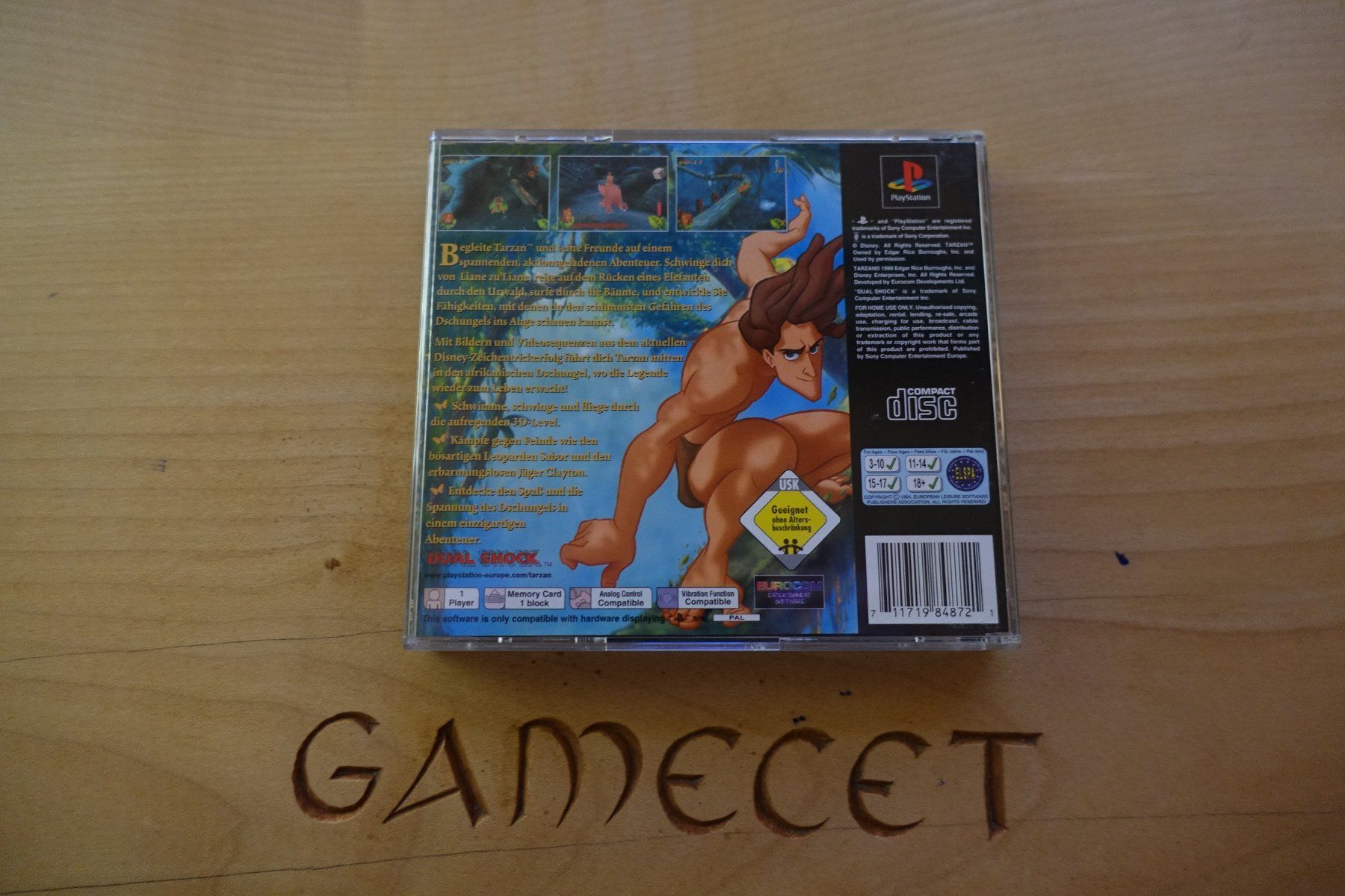 Sony Spiele: Disney's Tarzan – Gebraucht aus Steinach von Gamecet 2