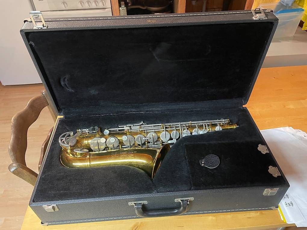 Strumenti musicali: Saxaphon King 613 USA – Usato da Niederscherli venduto da Wildlachs 1