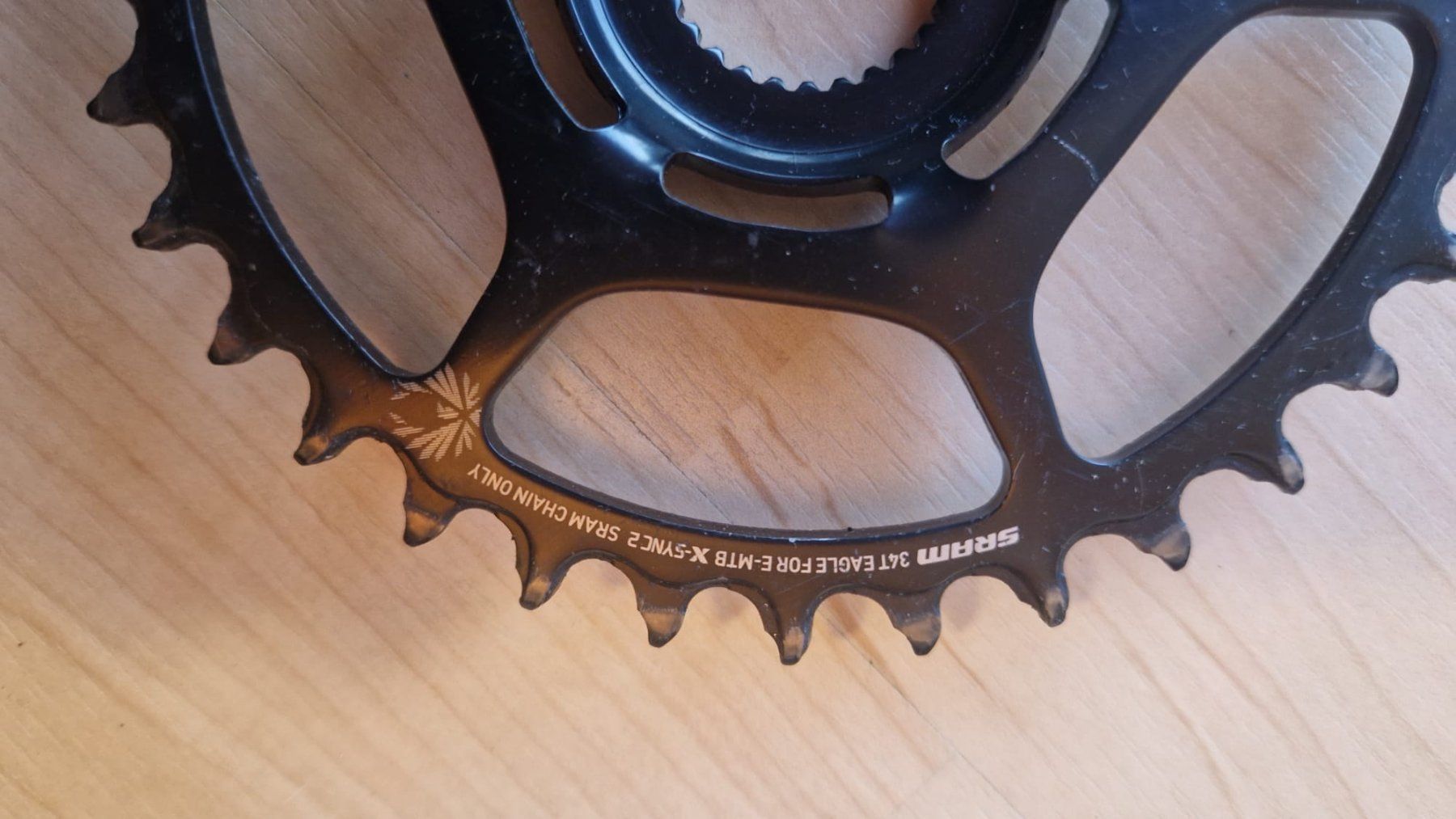 Pezzi di ricambio: SRAM X-Sync 2 Eagle Kettenblatt 34T für E-MTB – Usato da Nidau venduto da auk_2g9h 1
