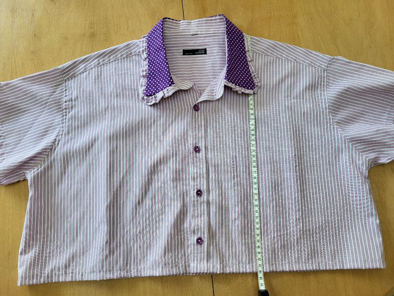 Camicette: Chemise masculine transformée Upcycling – Usato da Martigny-Croix venduto da barbamama1977 6