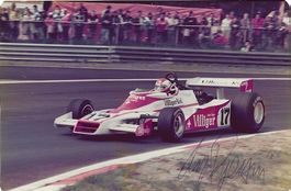 Autogramm Clay Regazzoni Zolder 1978