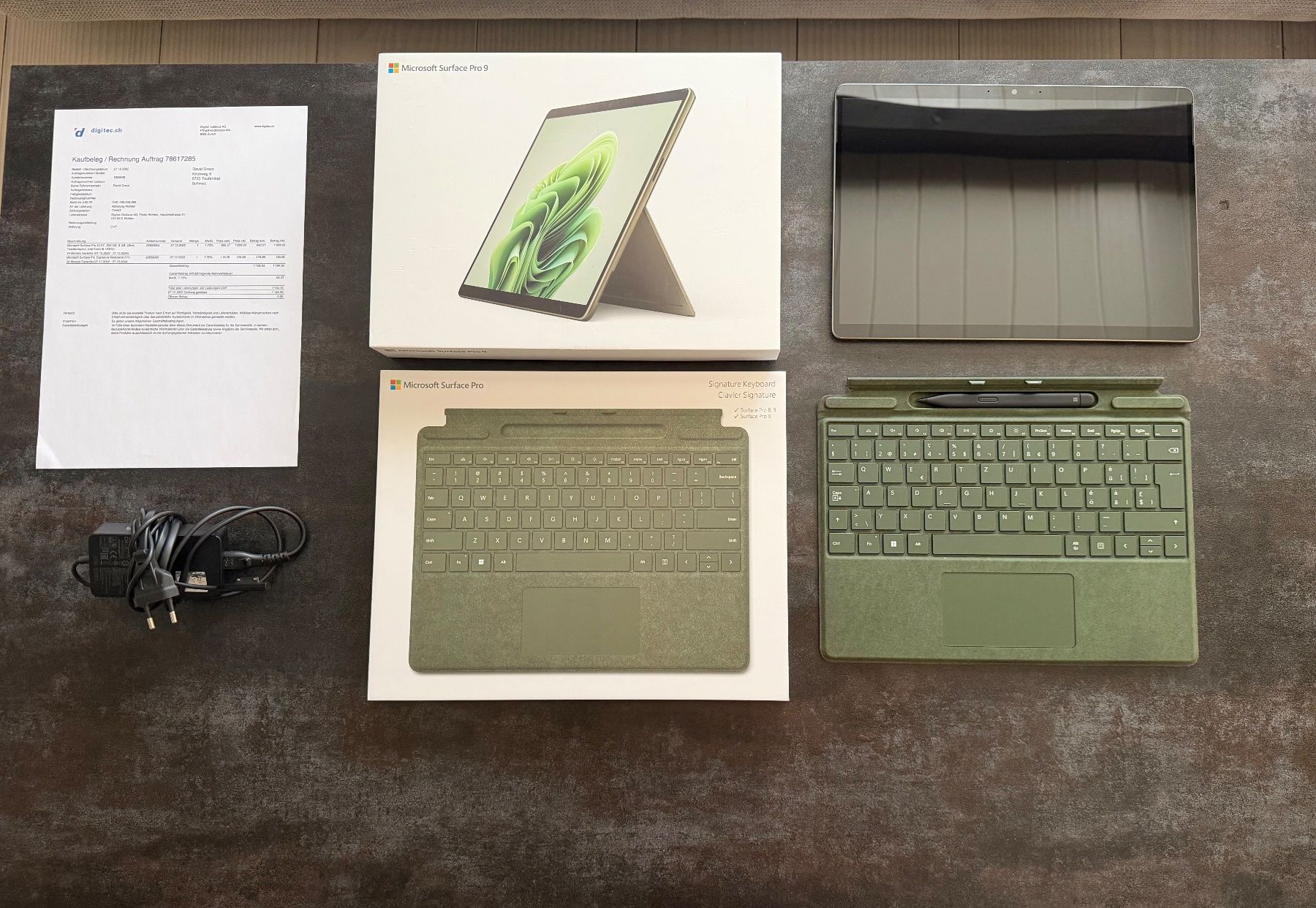 Microsoft Tablet PC: Microsoft Surface Pro 9 / 13'', 256GB, inkl. Sign. Keyboard – Usato da Gränichen venduto da GameBasePC