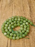 1 Strang Natürliche Grün Peridot Perlen 6 mm