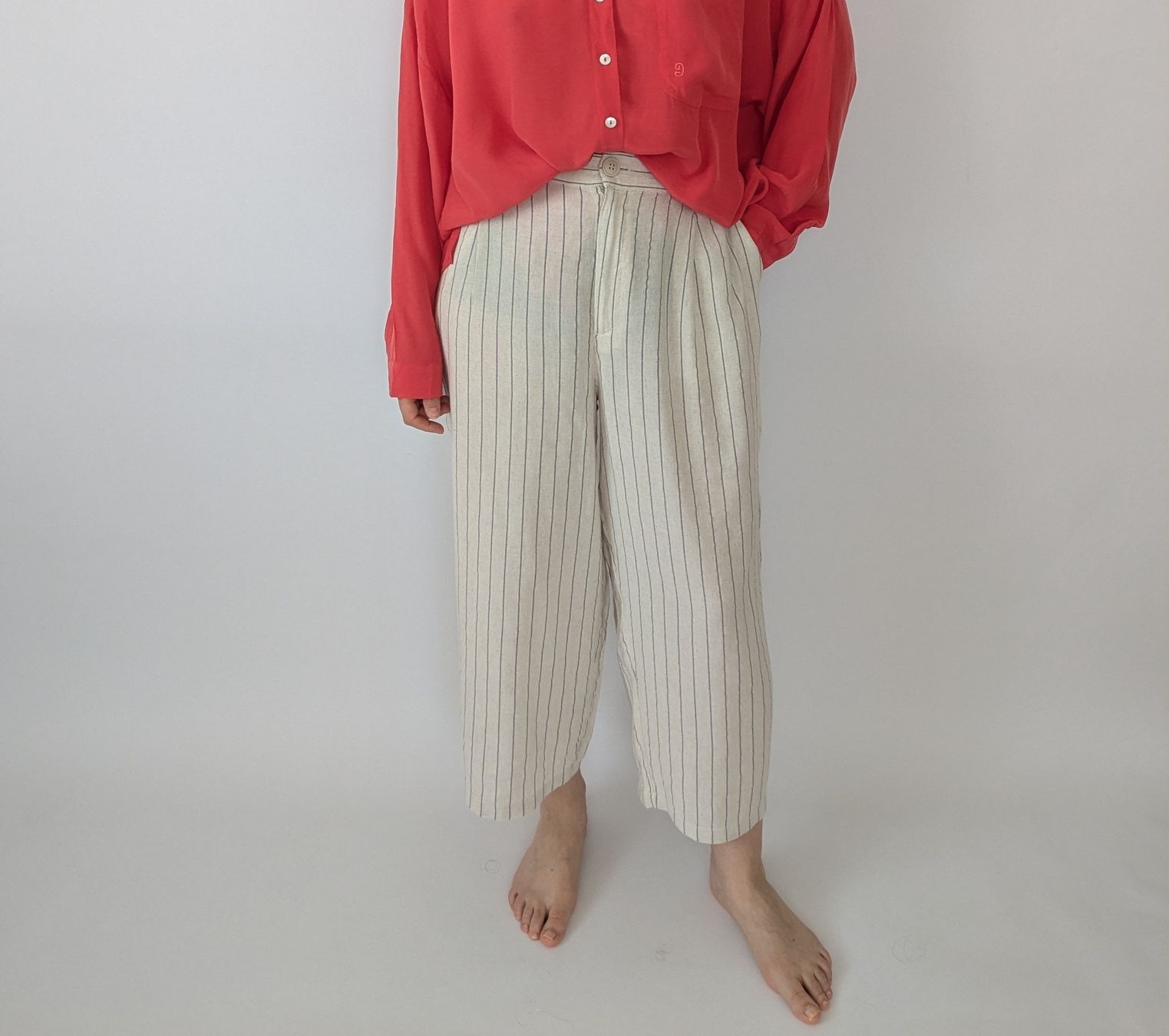 Hosen: Hose LCW CASUAL gestreift Grösse 44 – Gebraucht aus Rorschach von olg_5qq2