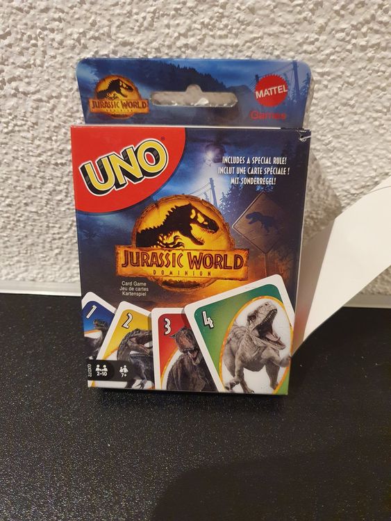 Mattel Games Jurassic World : Renaissance SOS Ouistiti, jeu pour les enfants et la famille avec tour océanique et figurines de spinosaures inspirées du film, JFW44