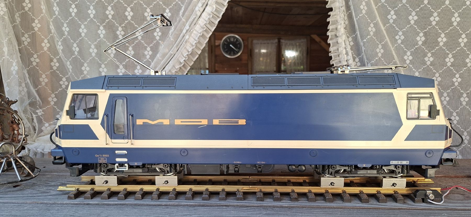 LGB Modellini di ferrovie: LGB MOB 20420 Lok Ge 4/4 lll – Usato da Münsingen venduto da wd65