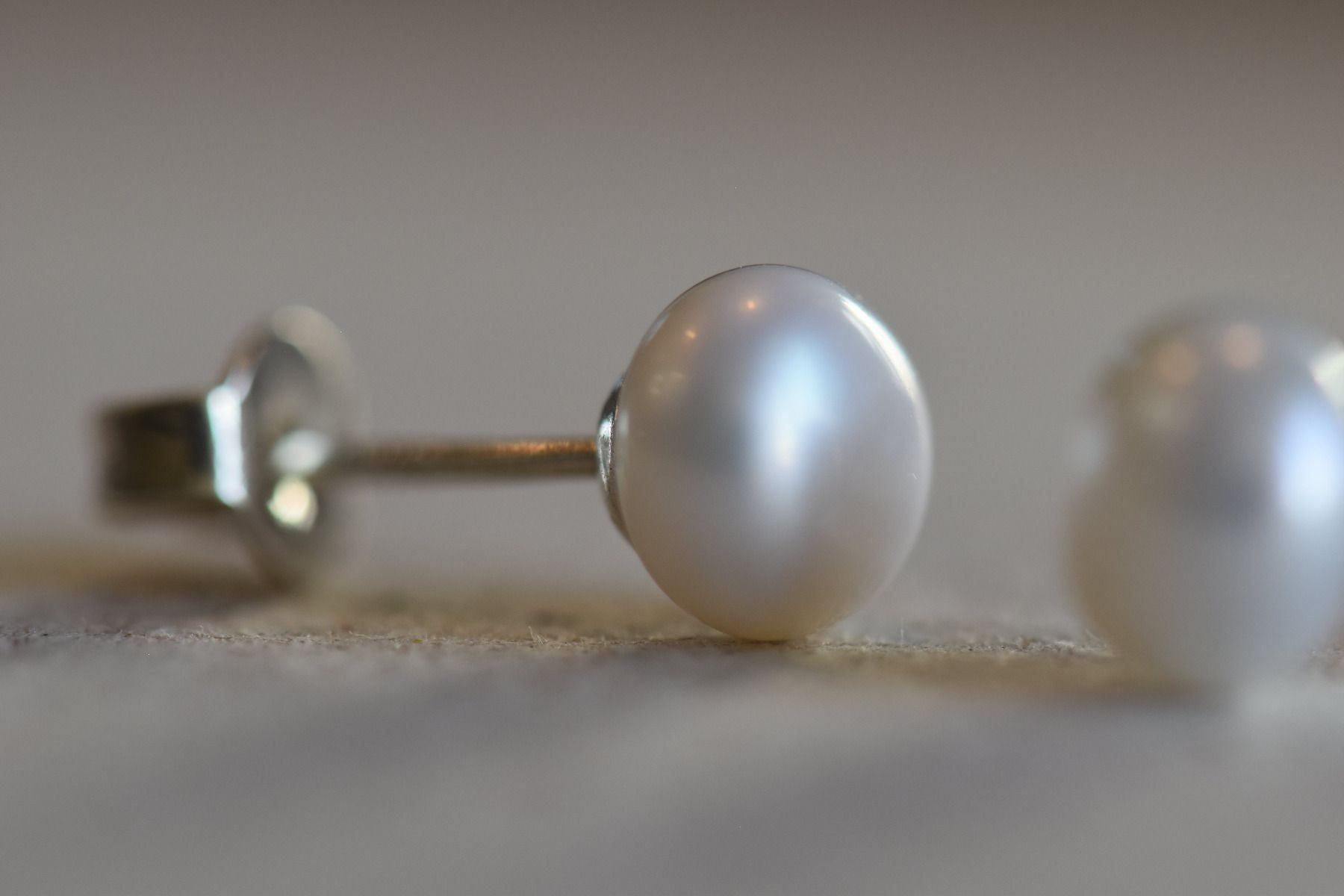 Orecchini pendenti & Orecchini a lobo: Natural Weiss Perlen Silver 925 Ohrring – Nuovo (secondo la descrizione) da Bévilard venduto da Yougems 8