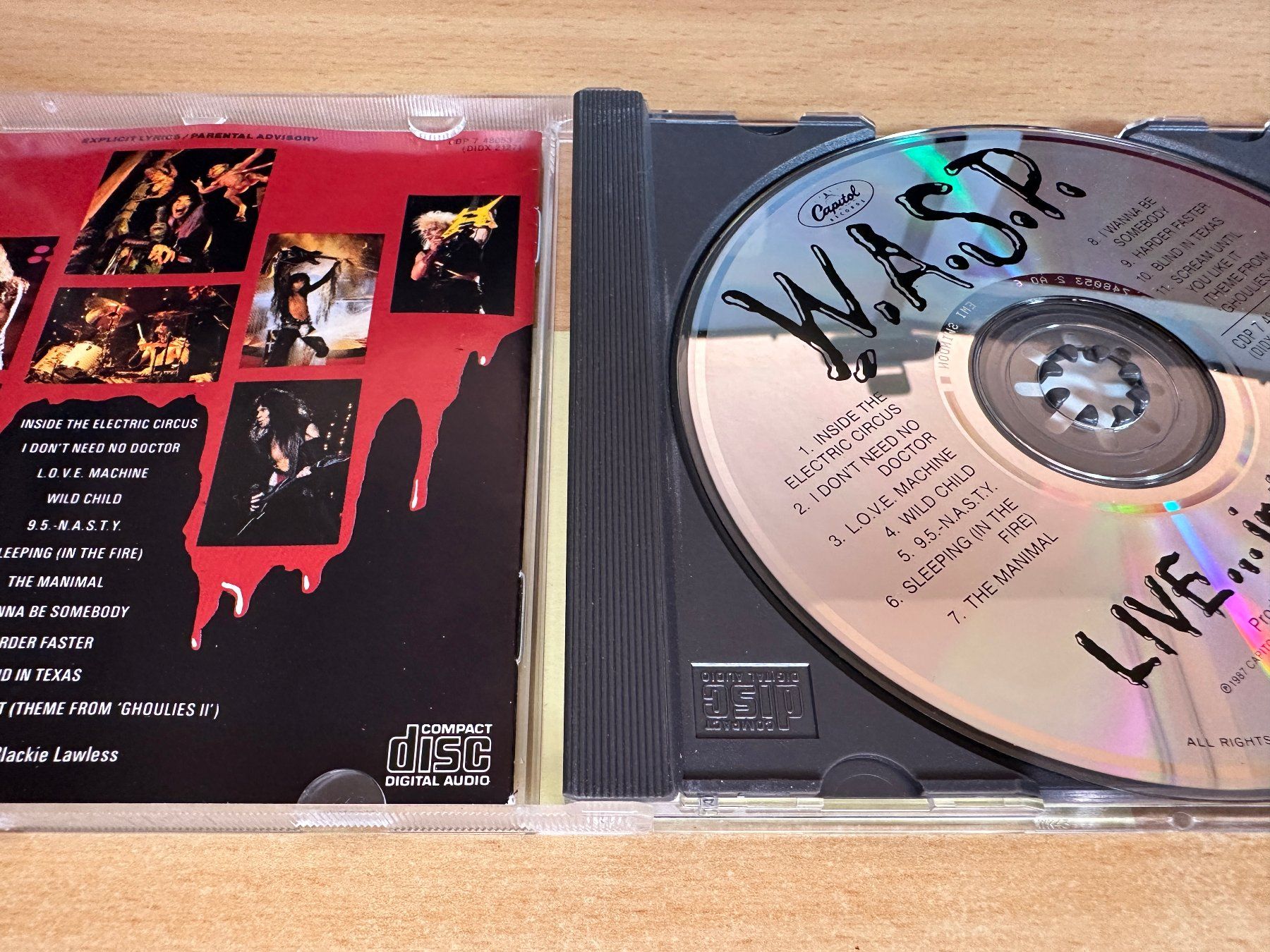 CDs: W.A.S.P. – Live... In The Raw – Gebraucht aus Rikon im Tösstal von Alpenmutz 2