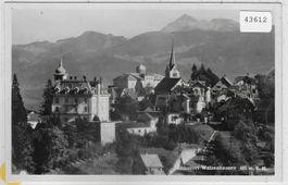 Luftkurort - Walzenhausen - Kurhaus und Kirche