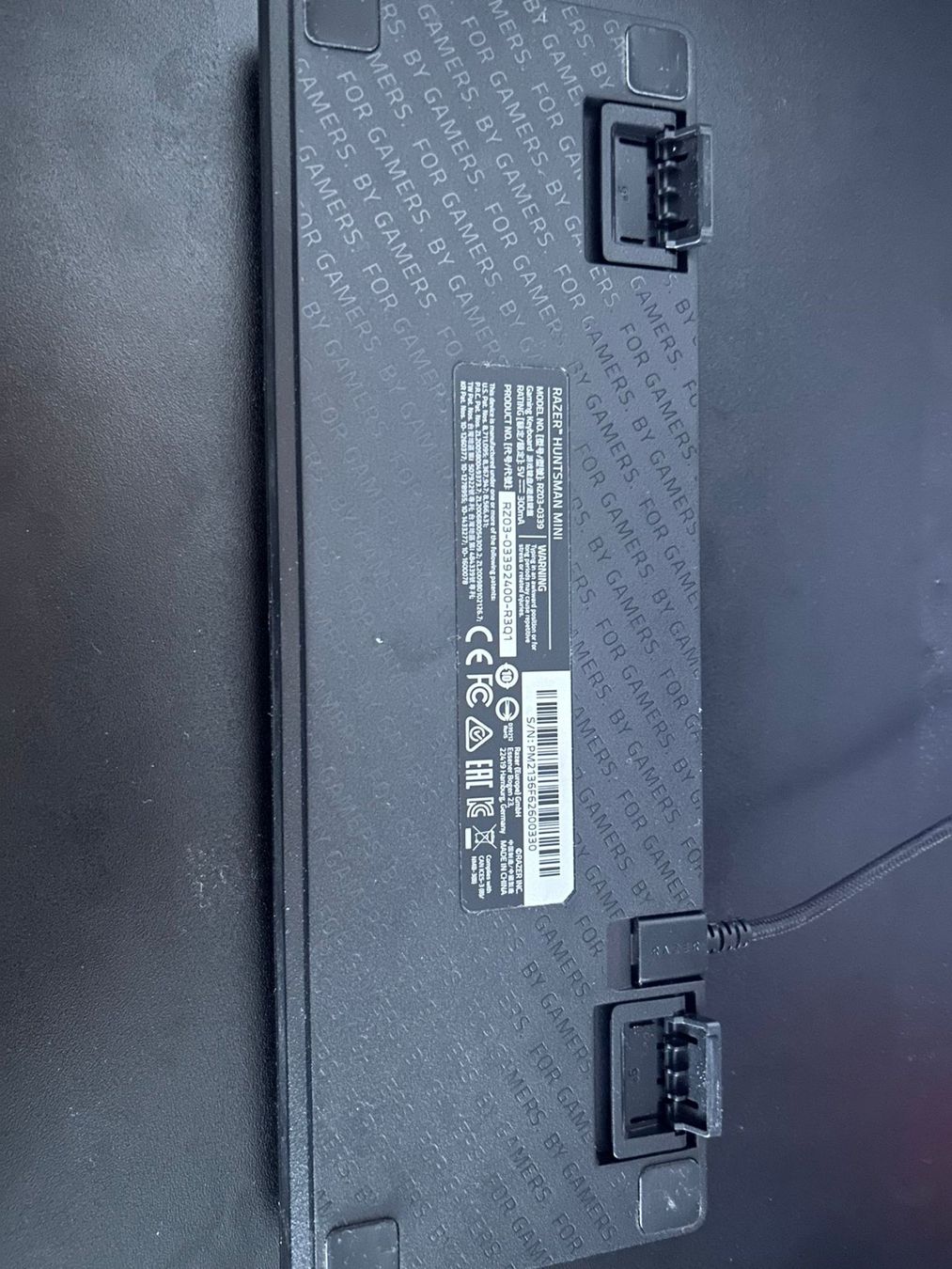 Razer Tastiere: Razer Huntsman mini modded red switches – Usato da Uetliburg SG venduto da len_52hb 5