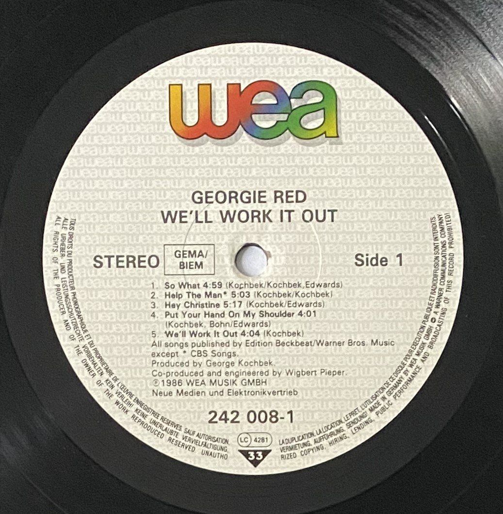 Dischi in vinile: Georgie Red, We'll Work It Out – Usato da Flums venduto da Empe1 4
