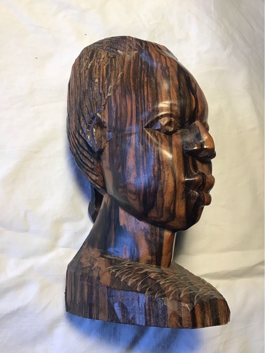 Sculture & Statue: Ebenholz Büste aus Afrika – Usato da Zimmerwald venduto da Holzdata1