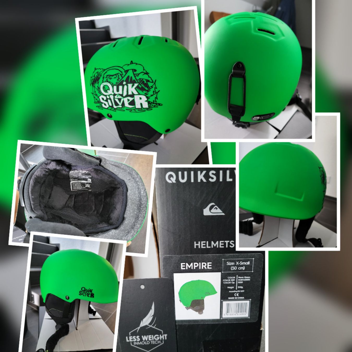 Quiksilver Caschi: Skihelm Quiksilver – Usato da Schüpfheim venduto da Stern6170 1
