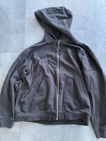 Weekday Kapuzenpullover Zipper Gr. XL Schwarz Herbst/Winter 