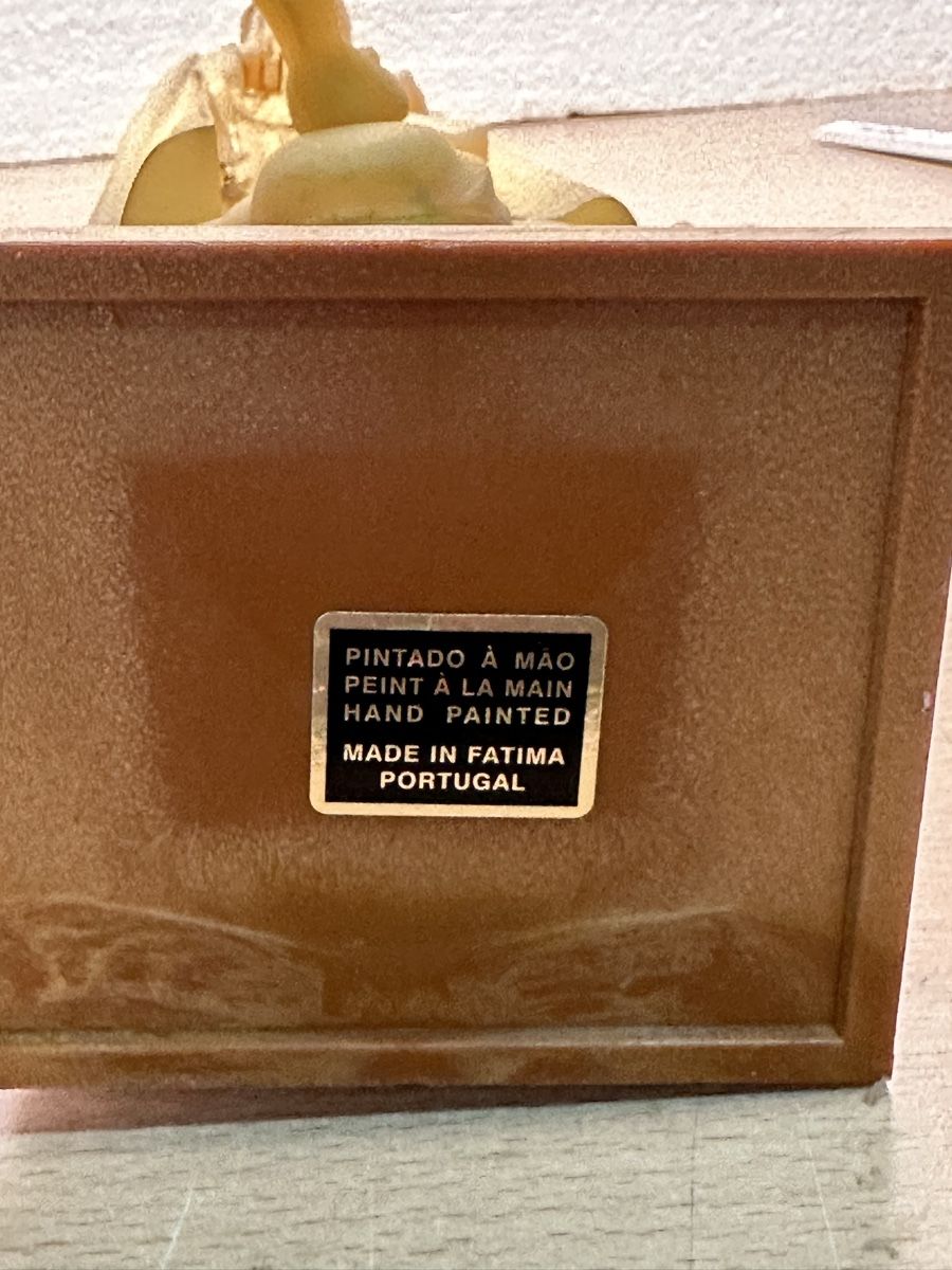 Figuren: Statue Notre Dame de Fatima 48cm peinte à la main – Gebraucht aus Lausanne von artnouveau04 3