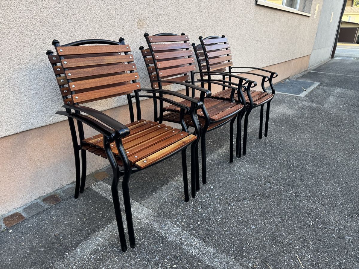 Sedie: 6 Gartenstuhl aus Teakholz – Usato da Gränichen venduto da onkel_xxl 9