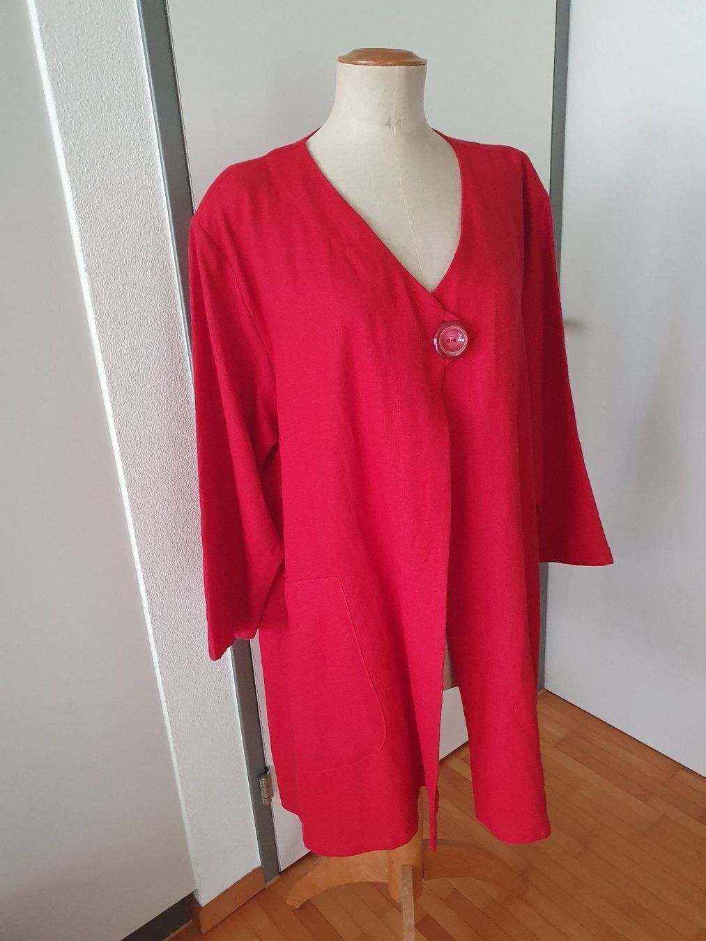 Cappotti: Leinen  Mantel Jacke – Nuovo (secondo la descrizione) da Riedikon venduto da Winter21.
