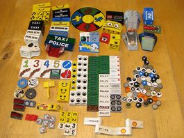 Lego diverse bedruckte Teile