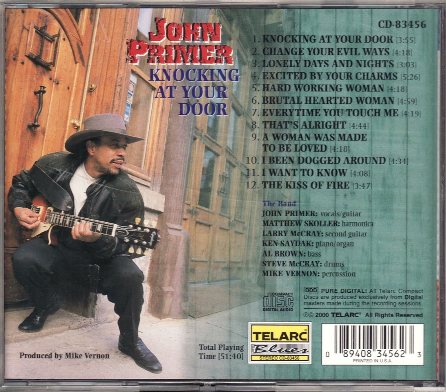 CD: John Primer – Knocking At Your Door – Nuovo (secondo la descrizione) da Boussens venduto da catfood01 1