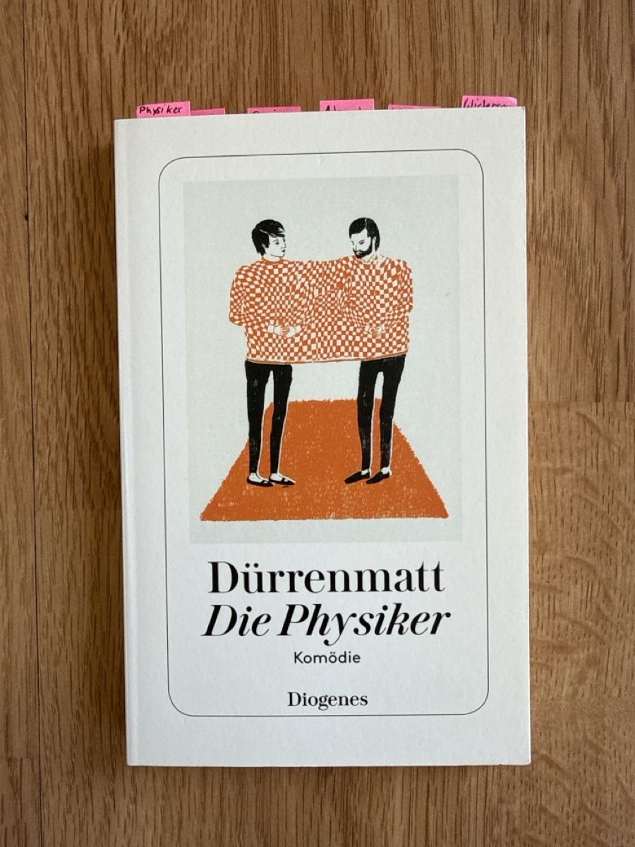 Bücher: Die Physiker - Friedrich Dürrenmatt Diogenes – Gebraucht aus Gränichen von cat_lady