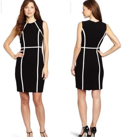 Robe noire Calvin Klein (t. 12 env. L)