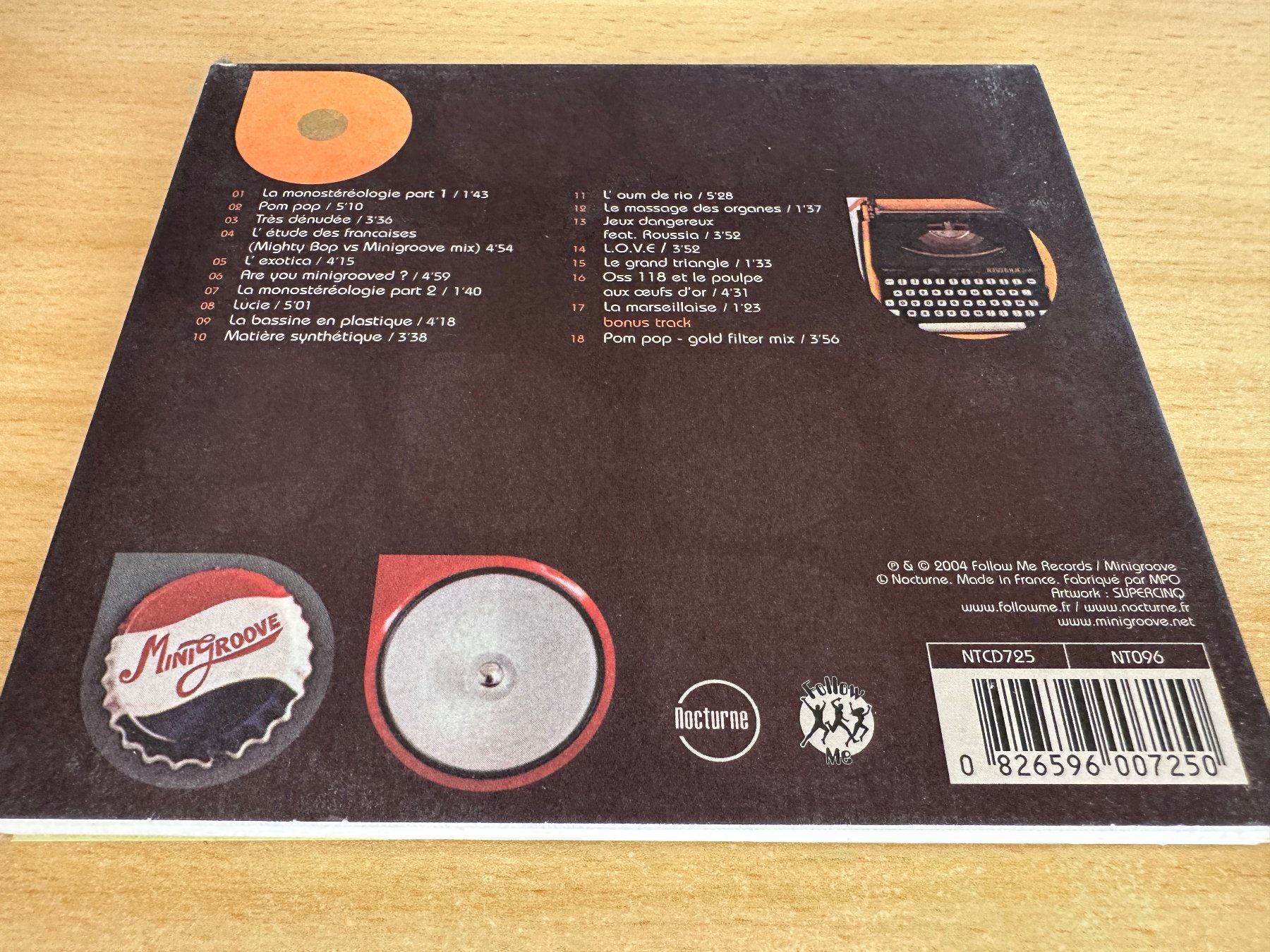 CD: Mini Groove Orchestra – L.O.V.E. – Usato da Rikon im Tösstal venduto da Alpenmutz 1