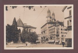 ZÜRICH - Partie mit Grossmünster