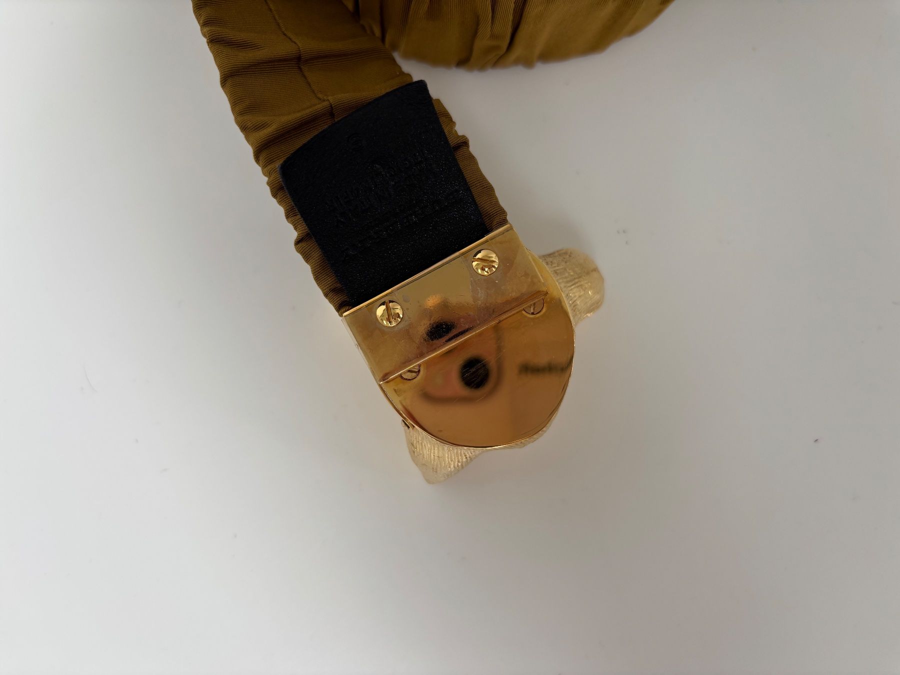 Burberry Cinture: BURBERRY PROSUM elastischer Gürtel olive , Seide Gr. S – Nuovo (secondo la descrizione) da Herrliberg venduto da mayfi 4