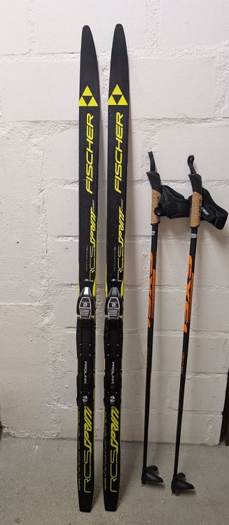 Fischer Sci: Langlaufski Fisher crown 130, klassisch Kinder – Usato da Nods venduto da BieneS