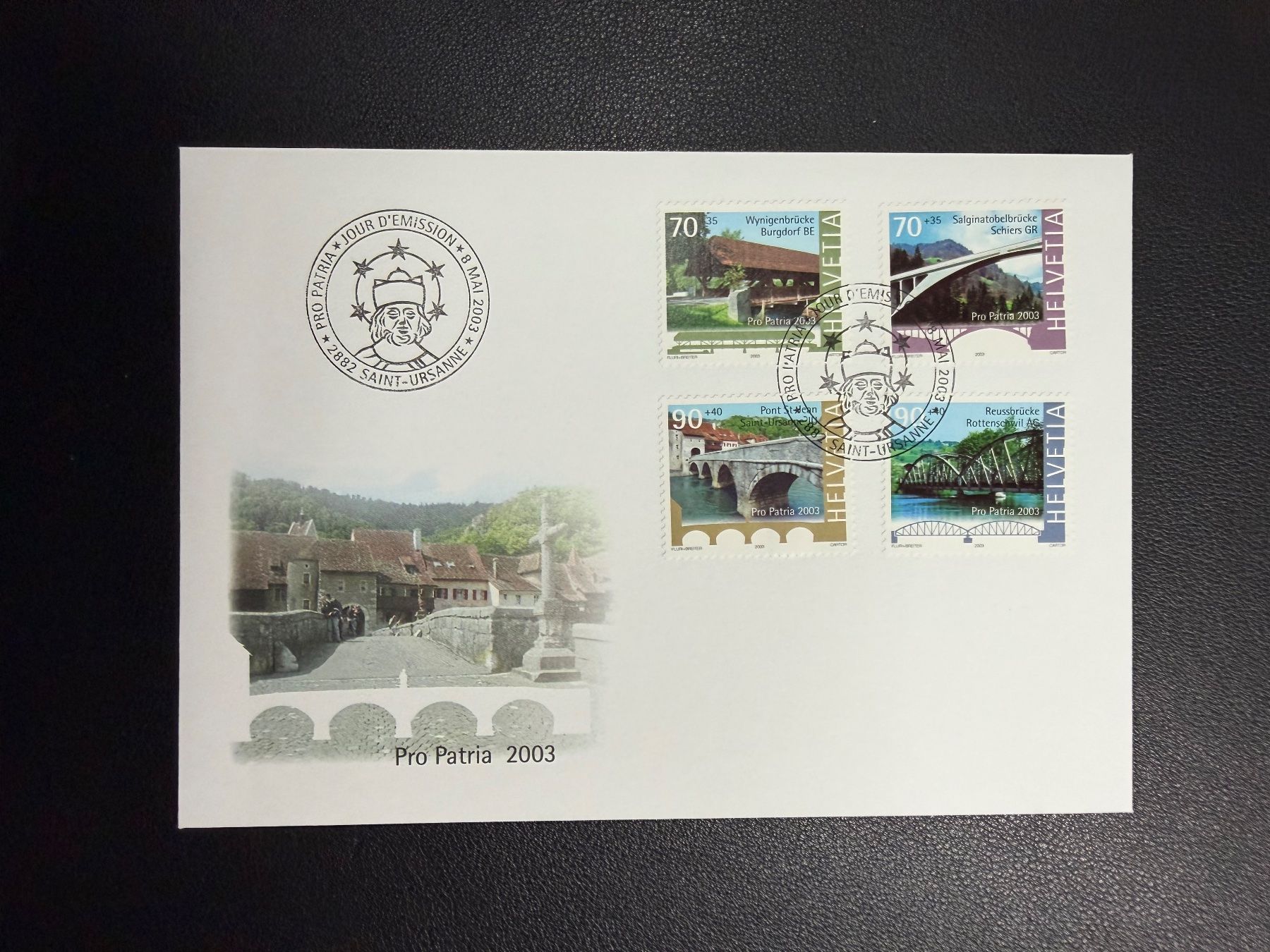 Tous les timbres: Pro Patria 2003 FDC – Neuf (Voir description) à oberrüti par jeanmei