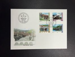 Pro Patria 2003 FDC