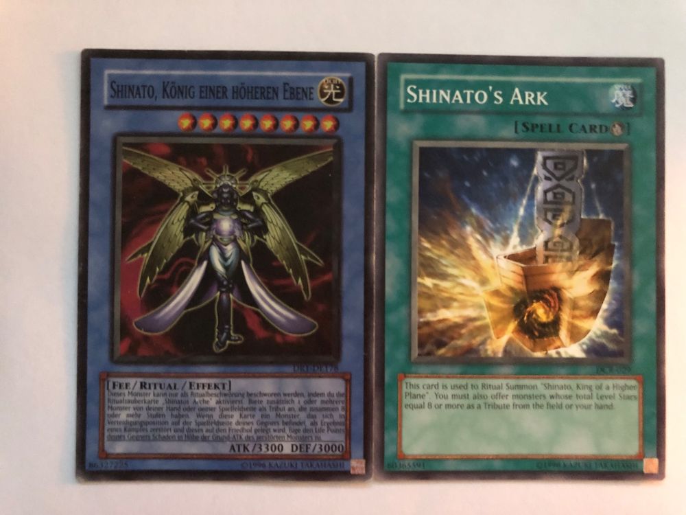Yu-Gi-Oh Shinato, Knig einer hheren Ebene + Ritual (Gebraucht) in  Altsttten SG fr CHF 7.2  mit Lieferung auf Ricardo kaufen