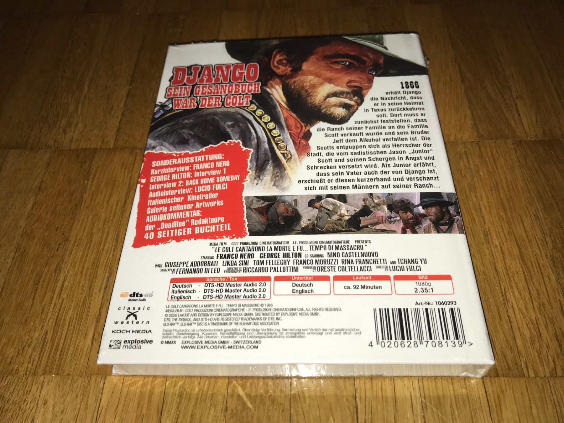 Alle DVDs: Django - Sein Gesangbuch war der Colt - A - UNCUT – Neu und originalverpackt aus Basel von havsok 1