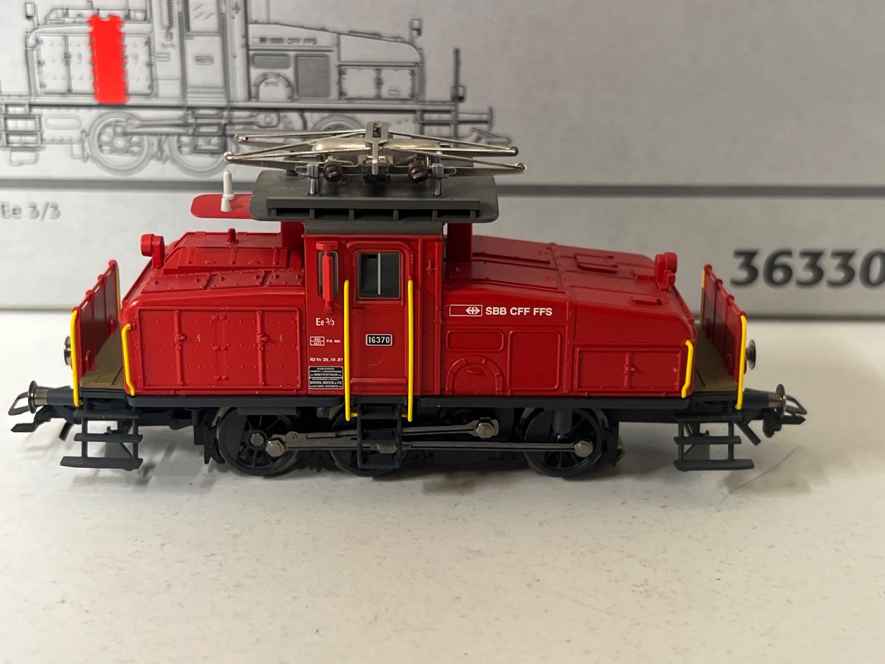 Märklin Modelleisenbahnen: Märklin 36330 Ee 3/3 ROT SBB DIGITAL AC H0 – Neu (gemäss Beschreibung) aus Neuenhof von ludovicco 2