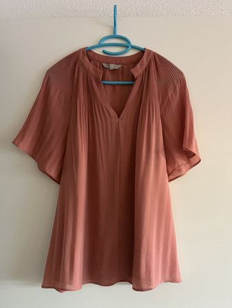 H&M Trend Sommerbluse, Gr. M, blush - Festlicher Look!