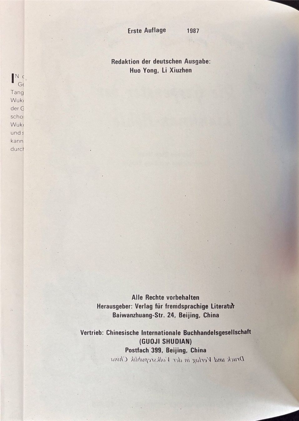 Libri: Die Gespenster der Lianhuan-Höhle – Nuovo (secondo la descrizione) da Sarnen venduto da Livres 4