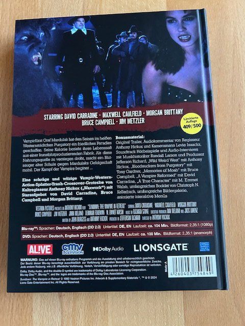 Tutti i DVDs: Sundown - Rückzug der Vampire (1990) – Usato da Bubikon venduto da cinerama01 1