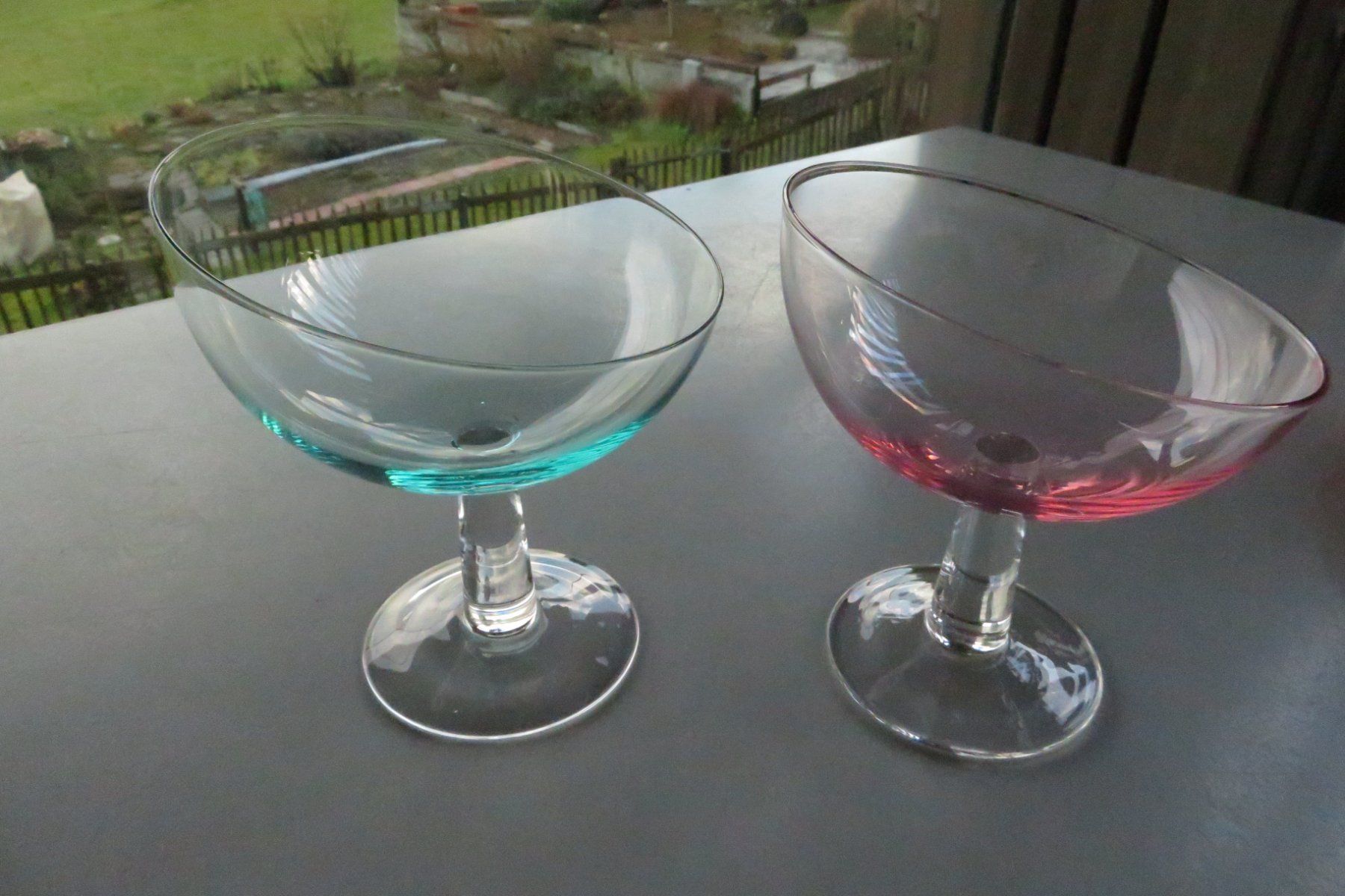 Gläser: 5 Dessertschalen, Glas – Neu (gemäss Beschreibung) aus Wil ZH von Tamagy 1