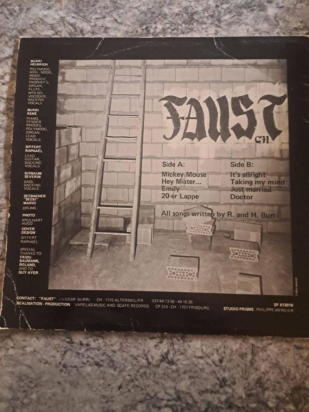 Dischi in vinile: 🇨🇭 LP  FAUST CH  "Hey Mister. . ." – Usato da Uetendorf venduto da Essiggurken 1