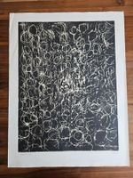 Bild "Kleiner Kopf" von Georg Baselitz, Holzschnitt, 1985