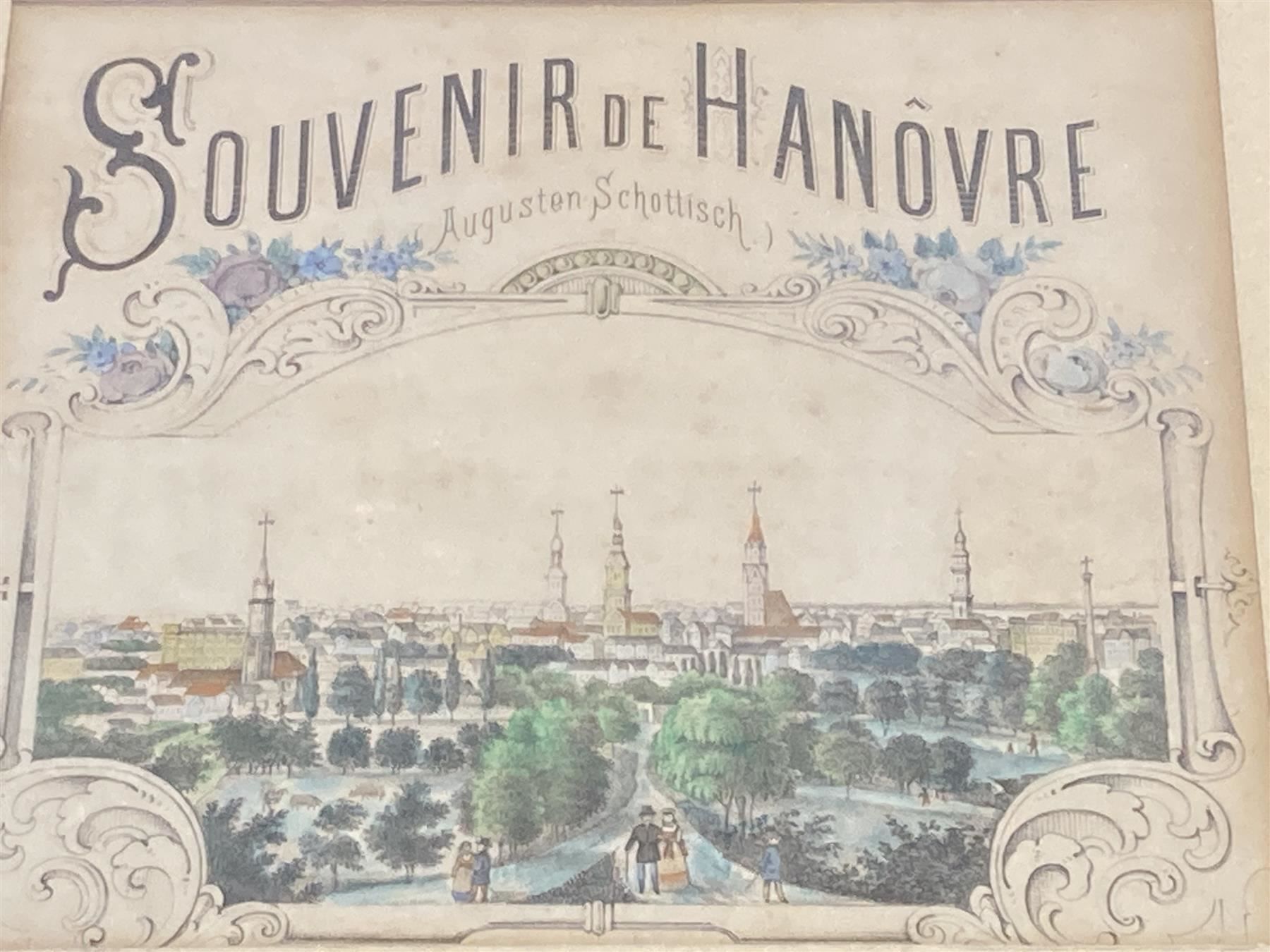 Cartoline postali: Souvenir de Hanôvre Hannover Litho – Usato da Bern venduto da Jwpm66 1