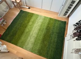 Gabbeh Teppich in frischer Farbe