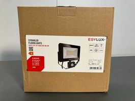 ESYLux Aussen LED-Strahler m. Bew. Sensor IP 65, 30W ab 1.-
