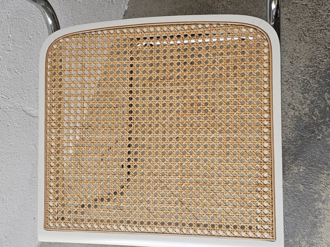Thonet Sedie: Freischwinger weiss Vintage – Usato da Pfäffikon ZH venduto da eric0113 8